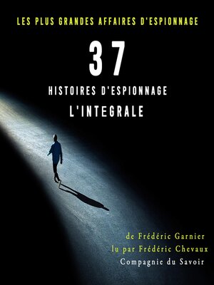 cover image of 37 histoires d'espionnage, l'intégrale